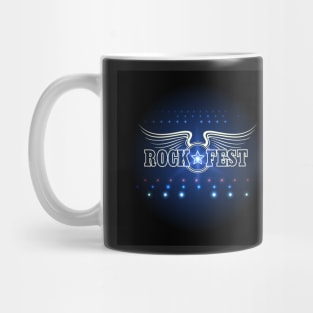 Rock Festival Template Mug